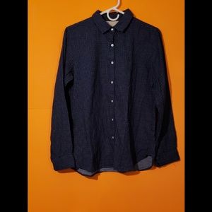MUJI button up top